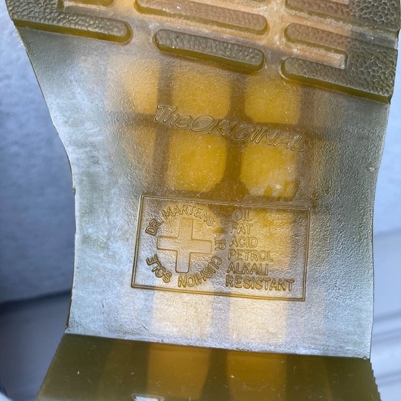 Dr. Martens Blue Combat Boots - Picture 7 of 15